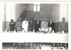 BOU SFER 06 JUILLET 1958 POSE DE LA PREMIERE PIERRE DU MONUMENT AUX MORTS 032